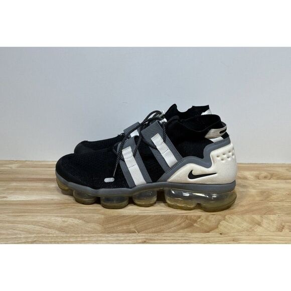 Nike Air Vapormax Flyknit Utility Black Cool Grey White AH6834-003 Men Size 11.5 - Picture 3 of 9